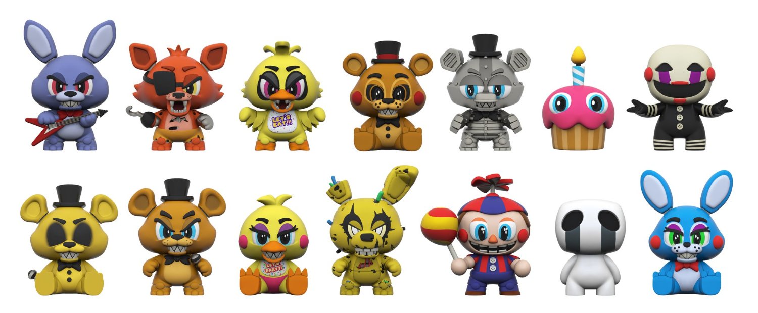 Five Nights At Freddy S Blind Box ミニフィギュア ランダム1個入り Game Station Online